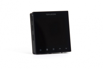 TEPLOCOM TSF-Prog/LUX Программируемый термостат для теплого пола, 250В, 16А, NTC | 928 | Бастион