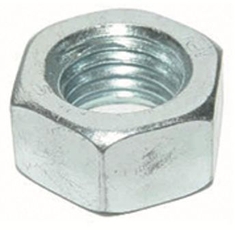 Гайка белого цвета М10 INOX