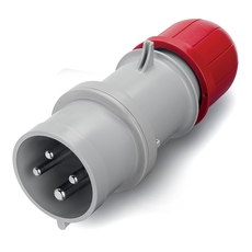 Вилка кабельная 16A 3P+E IP44 переносная 400V