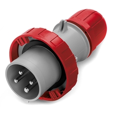 Вилка кабельная с безвинтовыми клеммами IP67 16A 3P+E 400В