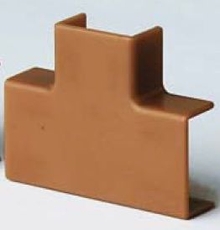 Угол плоский Т-образный  IM 22x10 коричневый