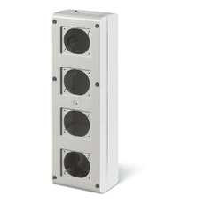 Корпус 4 поста с основанием 70х87мм