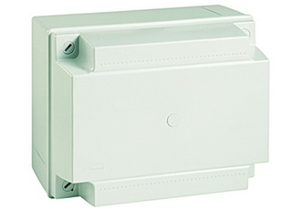Коробка распределительная 300х220x180 IP56 гладкие стенки высокая крышка