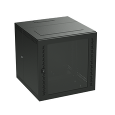 Шкаф телекоммуникационный навесной 12U (600х600х650) дверь стекло RAL9005