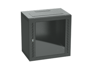 Шкаф телекоммуникационный навесной 20 U (1000х600х400) дверь стекло RAL9005