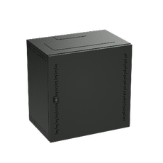 Шкаф телекоммуникационный навесной 20 U (1000х600х400) дверь метал RAL9005