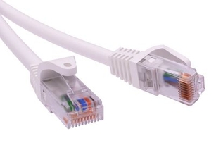 Патч-корд неэкранированный CAT5E U/UTP 4х2 LSZH белый 7м