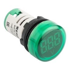 Индикатор значения напряжения зеленый ED16-22VD PROxima (ed16-22vd-g)