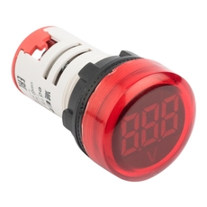 Индикатор значения напряжения красный ED16-22VD PROxima (ed16-22vd-r)