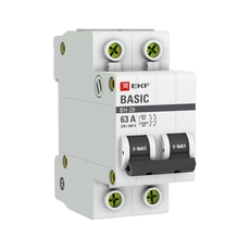 Выключатель нагрузки 2P 63А ВН-29 Basic (SL29-2-63-bas)