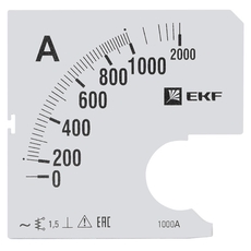 Шкала сменная для A961 1000/5А-1.5 PROxima (s-a961-1000)