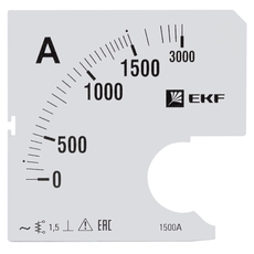 Шкала сменная для A961 1500/5А-1.5 PROxima