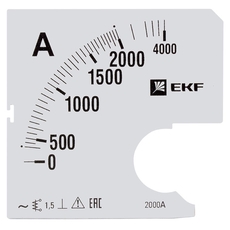 Шкала сменная для A961 2000/5А-1.5 PROxima (s-a961-2000)