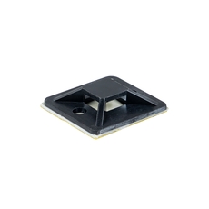 Площадка самоклеящаяся (20х20 мм) черная (100 шт) (plc-20x20-b)