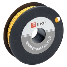 Маркер кабельный 4.0кв.мм 9 (500ед) (ЕС-2) (plc-KM-4-9)