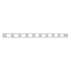 Органайзер кабельный вертикальный для стойки внешний с окнами, ширина 95мм 38U серия EKF PROxima