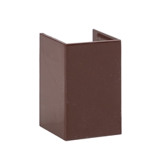 Соединитель (25х25) (4 шт) Plast под темное дерево (cond-25-25x4)