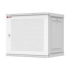 Шкаф телекоммуникационный настенный разборный 6U (600х450) дверь перфорированная, Astra A серия EKF Basic