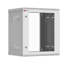 Шкаф телекоммуникационный настенный разборный 12U (600х350) дверь стекло Astra A серия Basic (ITB12G350D)