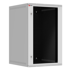 Шкаф телекоммуникационный настенный 18U (600х350) стекло, Astra A серия EKF Basic