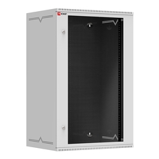 Шкаф телекоммуникационный настенный 18U (600х450) стекло, Astra A серия EKF Basic