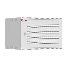 Шкаф телекоммуникационный настенный 6U (600х450) перфор, Astra A серия EKF Basic