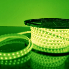 Лента светодиодная LSTR001 220V 4,4W 60Led 3528 IP65 зеленый, 100 м | a033705 | Elektrostandard