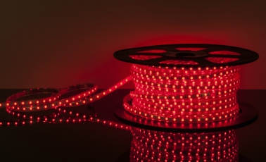 Лента светодиодная LSTR003 220V 14,4W 60Led 5050 IP65 красный, 50 м | a033712 | Elektrostandard