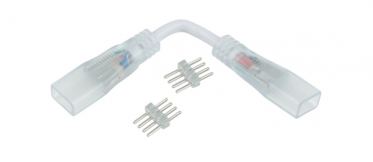 Переходник для ленты угловой RGB 220V 5050 (10pkt) RGB | a035334 | Elektrostandard