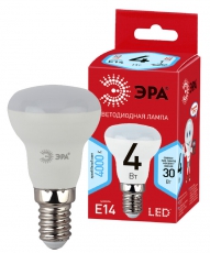 Лампа cветодиодная ECO LED R39-4W-840-E14 (диод, рефлектор, 4Вт, нейтр, E14) (10/100/7800) | Б0020632 | ЭРА