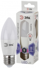 Лампа светодиодная LED 9Вт Е27 6000К smd B35-9W-860-E27 | Б0031410 | ЭРА
