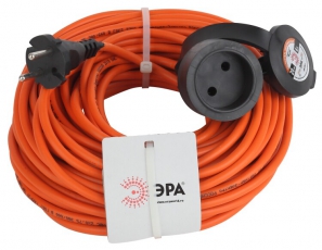 Удлинитель силовой ЭРА UPx-1-2x0.75-20m-IP44 в бухте б/з 1 гн 20м ПВС 2х0.75 | Б0043037 | ЭРА