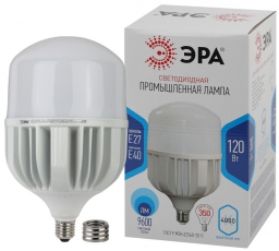 Лампа светодиодная промышленная LED POWER T160-120W-4000-E27/E40 (диод, колокол, 120Вт, нейтр, E27/E40) (6/96) | Б0049103 | ЭРА