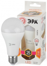 Лампа светодиодная LED 25Вт E27 2700К СТАНДАРТ груша | Б0035334 | ЭРА