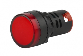 Лампа AD22DS(LED)матрица d22мм красный 230В (10/1000/12000) | Б0045615 | ЭРА