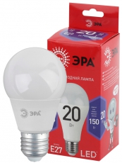 Лампа светодиодная ЭКО LED A65-20W-865-E27 R (диод, груша, 20Вт, хол, E27) | Б0045326 | ЭРА