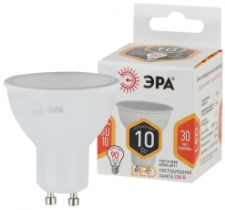 Лампа светодиодная LED MR16-10W-827-GU10 | Б0032997 | ЭРА
