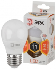 Лампа светодиодная LED P45-11W-827-E27 | Б0032987 | ЭРА