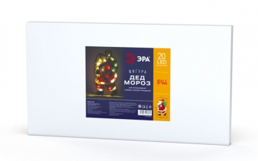 Фигура светодиодная Дед Мороз, ENIOF-08 , 220V, IP44 (10/160) | Б0041938 | ЭРА