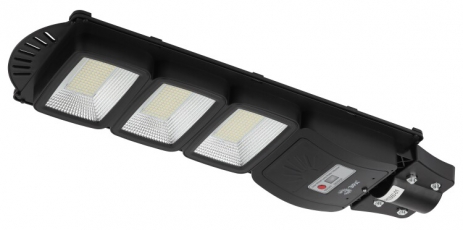 Светильник светодиодный уличный на солн.батарее SMD, 60W, с датч. движ., ПДУ,1000lm, 5000К, IP65 | Б0046801 | ЭРА