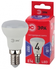 Лампа светодиодная RED LINE LED R39-4W-865-E14 R Е14 / Е14 4Вт рефлектор холодный дневной свет | Б0045334 | ЭРА