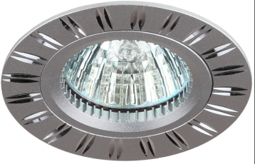 Светильник встраиваемый под лампу KL33 AL/SL/1 MR16,12V, 50W серебро | Б0049564 | ЭРА