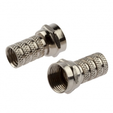 RS-F-6-2 F-разъем RG-6, simple (ПАКЕТ 2 ШТ.) (50/4000/96000) | Б0048286 | ЭРА