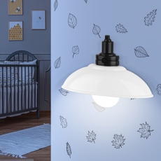 Ночник - светильник светодиодный NLED-487-1W-SW-W настенный на батарейках с выключателем белый | Б0051474 | ЭРА