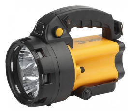 Фонарь прожекторный PA-604 АЛЬФА 3x1Вт LED SMD, литий 3Ач, сигнал.св., ЗУ 220V+12V, карт] | Б0031035 | ЭРА