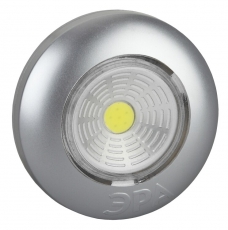 Светильник пушлайт (подсветка) 1хLED (COB) 3xAAA SB-503 Аврора серебристый (1 шт. в коробке) | Б0031042 | ЭРА