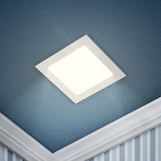 Светильник светодиодный встраиваемый downlight LED 2 12Вт 4000К белый квадрат | Б0017491 | ЭРА