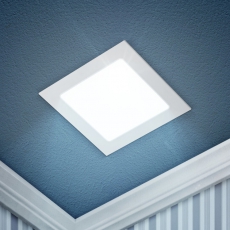 Светильник светодиодный встраиваемый downlight LED 2 18Вт 6500К белый квадрат | Б0019839 | ЭРА