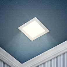 Светильник светодиодный встраиваемый downlight LED 2 9Вт 4000К белый квадрат | Б0017490 | ЭРА