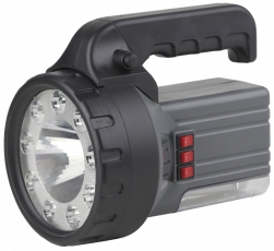Фонарь прожекторный FA58M Акку 2Ah, 1W+9+18 LED, ЗУ 220V, карт (12/144) | C0044710 | ЭРА